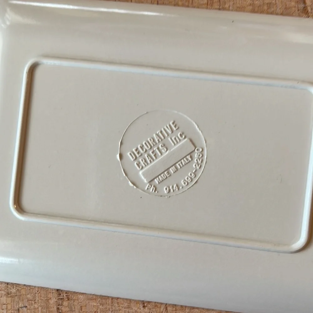 Decorative Crafts Inc Cat Trinket Tray